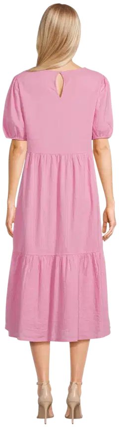 London Fog naisten pellavasekoitemekko 218L261703 - Cashmere rose - 3