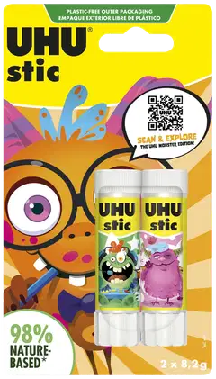 Uhu liimapuikko Monster 2 pack - 6
