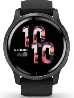 Garmin älykello Venu 2, musta/tummanharmaa - 1