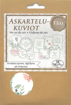 J.K. Primeo eko askartelukuvio lehdet 20kpl - 2