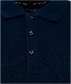 London Fog miesten pitkähihainen pikeepaita 195LF31241 - Dark blue - 3