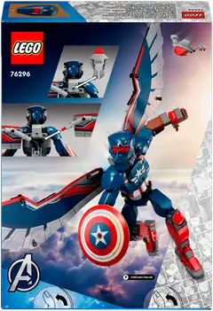 LEGO® Marvel 76296 Uusi rakennettava Captain America hahmo - 3