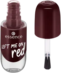 essence gel nail colour geelikynsilakka  8 ml - LEFT ME ON red - 1