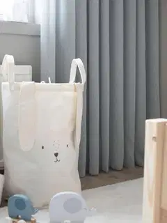 Hasta Malva XL valoa suodattava läpikuultava verho, vaaleansininen - 3