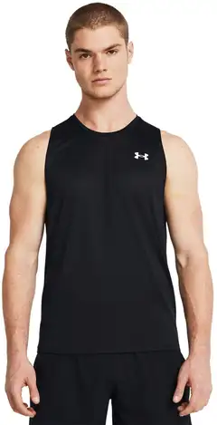 Under Armour miesten hihaton treenipaita 1382795 - BLACK - 3