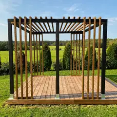 PatioN°rd Linja pergola 3x4 - 3