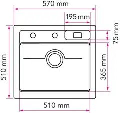 Stala keittiöallas CEG51-57G - 2