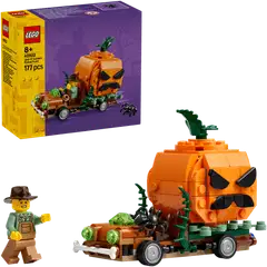 LEGO® Seasons and Occasions 40822 Kurpitsalyhtyauto - 1