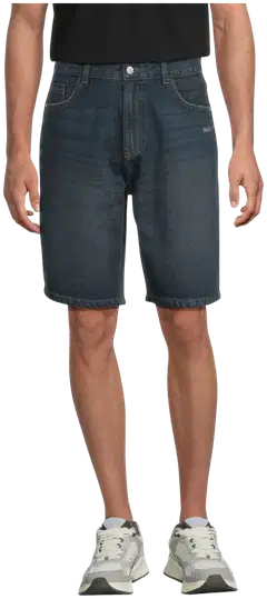 WKLY. miesten farkkushortsit 202W152606 - D.blue denim washed - 1