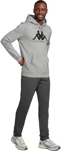 Kappa miesten huppari logo Airiti 3032BY0 - A16 grey md melange - 4