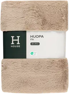 House huopa Faux Fur 130 x 170 cm beige - 1