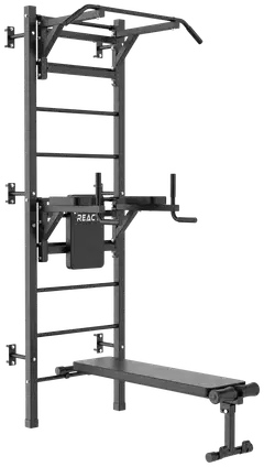 React Puolapuut/kuntotorni Metallinen Musta - 1
