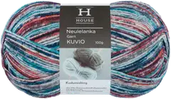 House lanka villasekoite Kuvio 100 g Blue/red/gray 32198 - 1