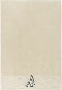 House käsipyyhe Xmas tree 50x70 cm beige - 1