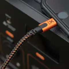 Xtorm USB-C/Lightning MFI kaapeli 1,5m CXX003 musta/oranssi - 10