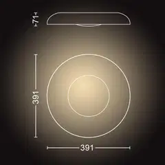 Philips Hue kattovalaisin Still valkoinen - 9