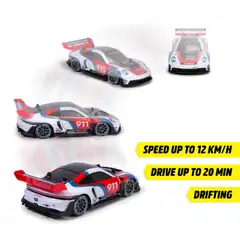 Dickie Toys - RC Porsche 911 GT3 R rennsport, RTR, 1:16, 30 cm, 2 kanavainen ohjain, taajuus 2,4 GHz - 5