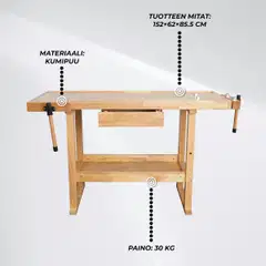 Lykke höyläpenkki original - 2