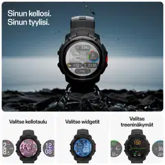 Polar urheilukello Street X Night Black (S-L) - 8