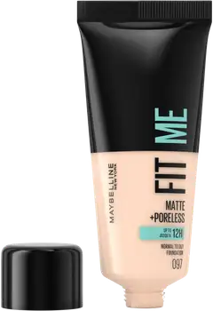 Maybelline New York  Fit Me Matte + Poreless 097 Natural porcelain -meikkivoide 30ml - 2