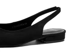 WKLY. naisten slingback-ballerinat Valley W345098 - BLACK - 6