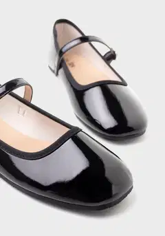 TEX lasten ballerinat Mary Jane I291763 - BLACK 1 - 3