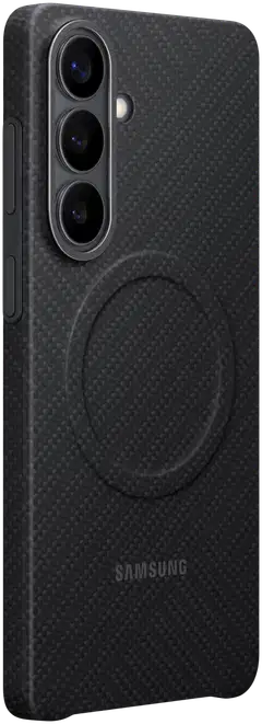 Samsung suojakotelo Galaxy S26+ Carbon Magnet -Qi2 musta - 2