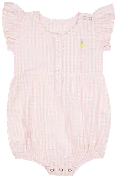 Ma-ia Family vauvojen leikkipuku Ruutu 205208 - Vaaleanpunainen - 1