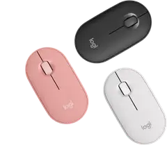 Logitech hiiri M350s Pebble 2 - ruusu - 2