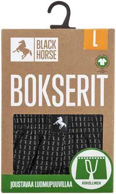 Black Horse miesten bokserit Erkki 52799 - Erkki black - 2