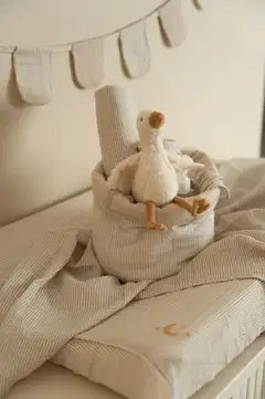 Vauvan hoitoalustan päällinen Pure Soft Beige - 3