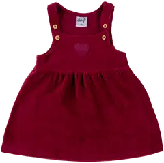 Ciraf vauvojen liivimekko veluuria 250B262909 - Red Plum - 1