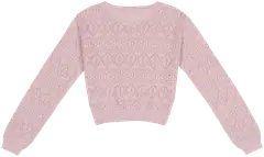 House lasten pitsineule 23TH032608 - Pale lilac - 2