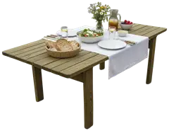 Tammiston Puu Pöytä Amelia 207cm kestopuu vihreä - 3