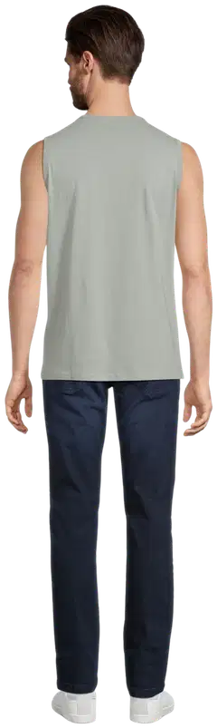 House miesten hihaton t-paita Caferacer 195H152615 - Sage Green - 3