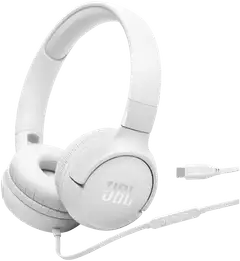 JBL langalliset sankakuulokkeet Tune 520C valkoinen - 1