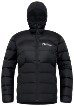 Jack Wolfskin naisten untuvatakki Ather down hoody jacket m A60330 - BLACK - 1