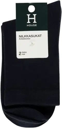 House naisten nilkkasukat 214H322527 2-pack - Dark Navy - 2