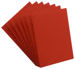 Gamegenic Matte Prime -korttisuojat 66 × 91 mm, punainen - 2
