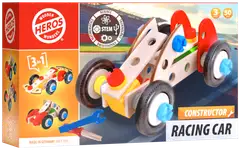 Heros rakennussarja Constructor Kilpa-auto 50 osaa - 1