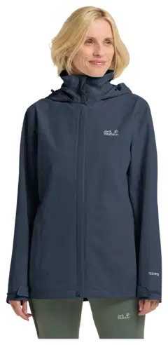 Jack Wolfskin naisten kuoritakki Trailtime - Midnight Sky - 7