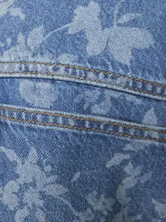 WKLY. naisten farkkupaitajakku 228W282681 - Denim blue - 6