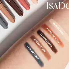 IsaDora The Matte Eyeshadow Stick luomiväri 1,2 g - Bare Beige - 6