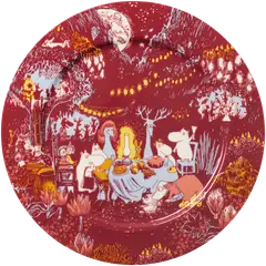 Moomin Arabia Finland Tarjoilulaut. Muumi 30cm JA - 1