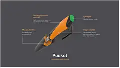 Fiskars Timpurin puukko teroittimella - 3