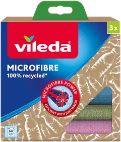 Vileda Microfibre 100% recycled siivousliina - 2