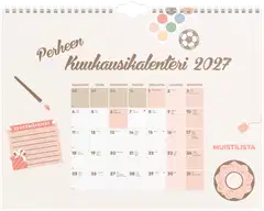 Burde Perheen kuukausikalenteri 2027 - 1