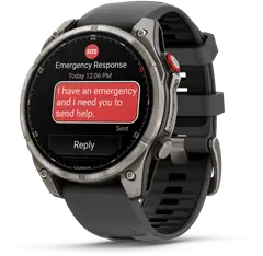 Garmin älykello Fenix 8 pro – 47 mm, amoled, sapphire, titaani – grafiitinharmaa/musta - 2