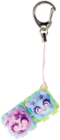 Clickeez napsuteltava fidget-avaimenperä 2 hahmoa, erilaisia - 5