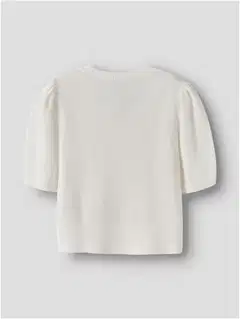 LMTD lasten neuletakki - White Alyssum - 5